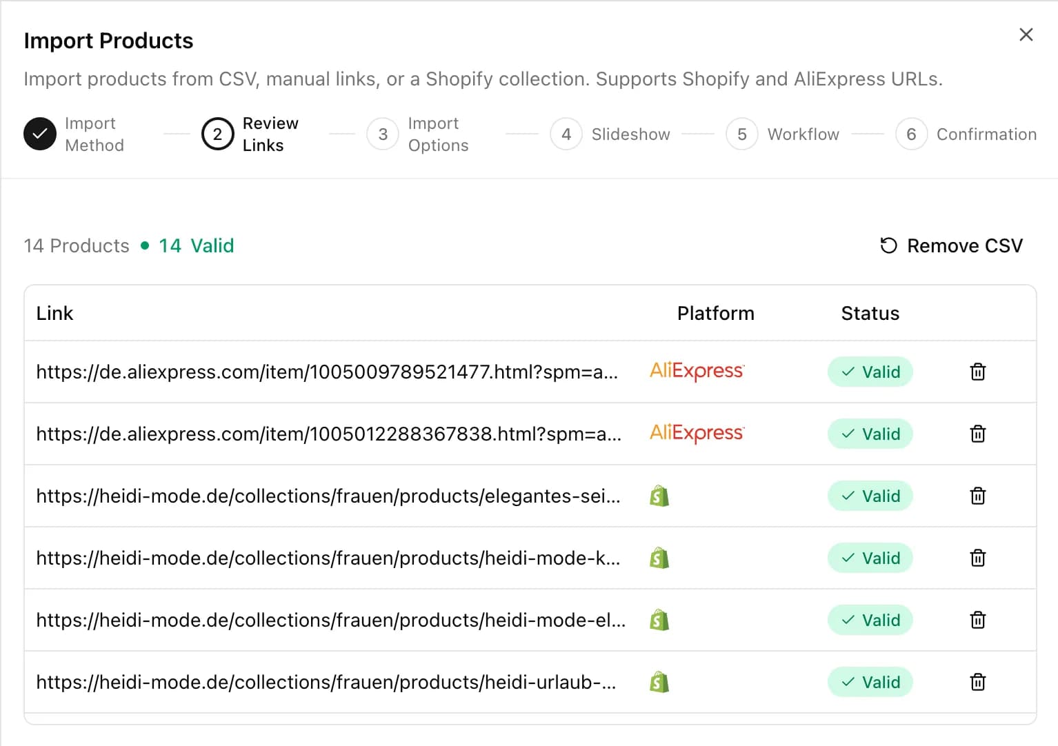 CopyHero bulk workflow execution