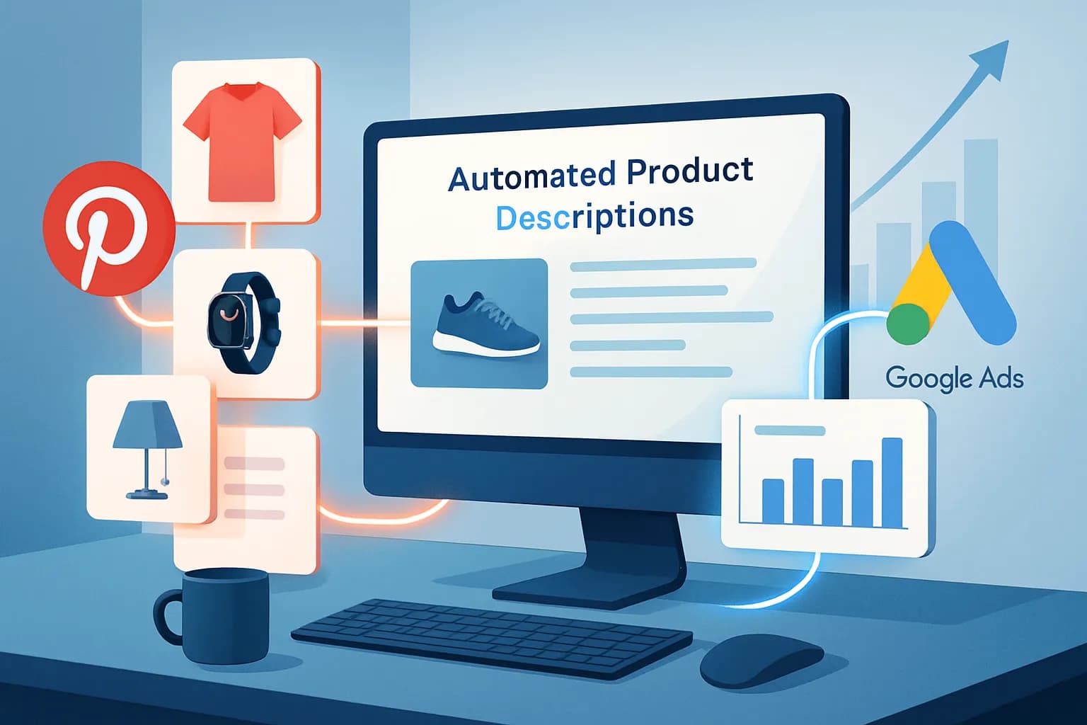 Automate Product Descriptions for Pinterest & Google Ads: Boost CR and Scale with CopyHero